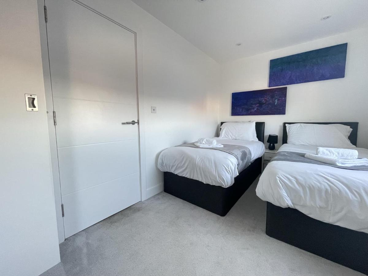 City Centre, Sleeps 7, Stunning Views & Parking, Interconnected Rooms Long Stay Work Contractor Leisure, Diamond Penthouse Кембридж Экстерьер фото
