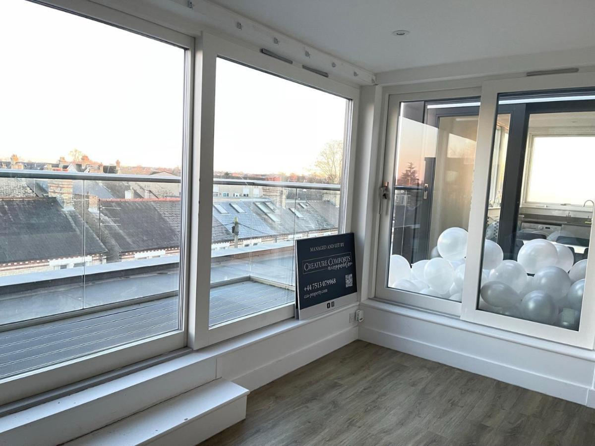 City Centre, Sleeps 7, Stunning Views & Parking, Interconnected Rooms Long Stay Work Contractor Leisure, Diamond Penthouse Кембридж Экстерьер фото