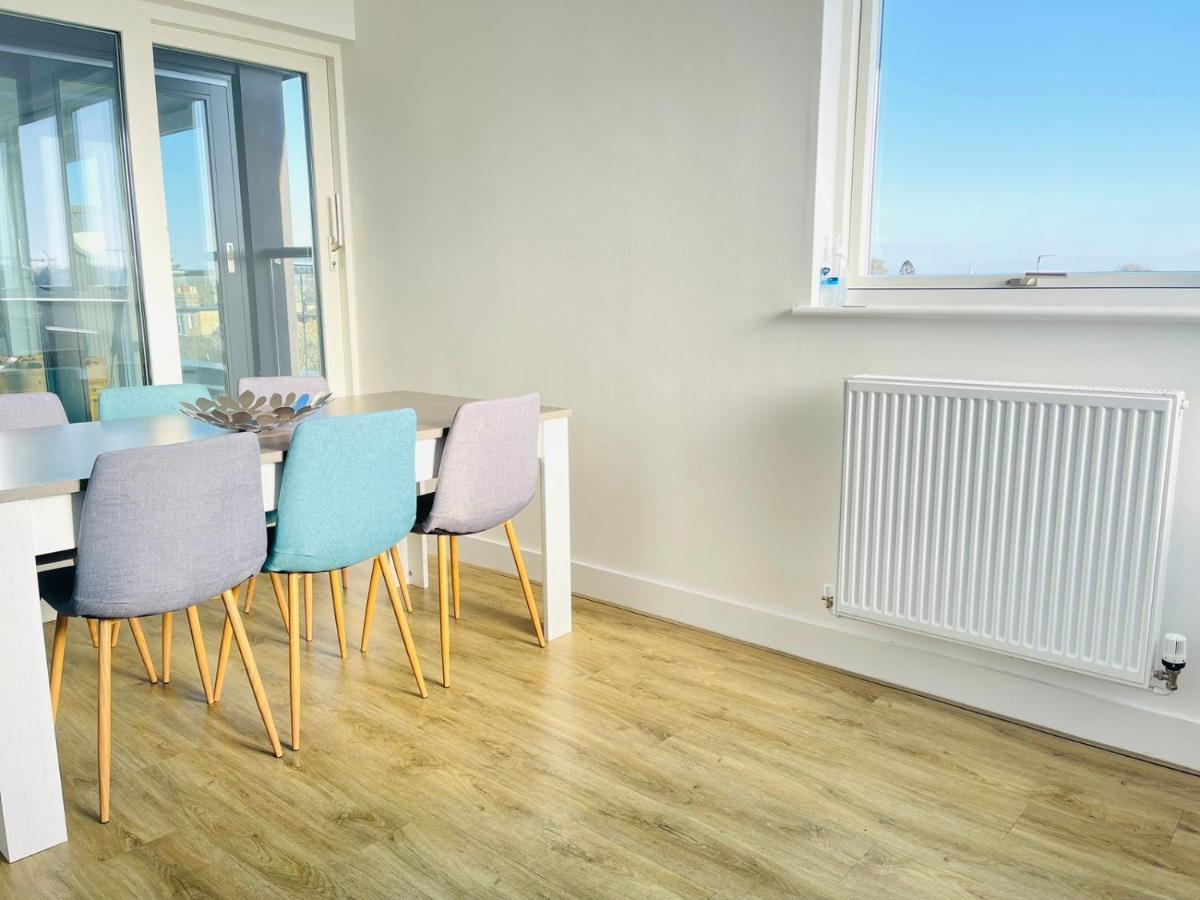 City Centre, Sleeps 7, Stunning Views & Parking, Interconnected Rooms Long Stay Work Contractor Leisure, Diamond Penthouse Кембридж Экстерьер фото