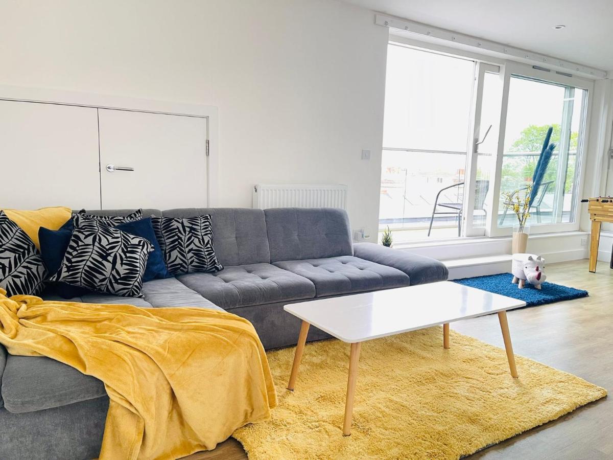 City Centre, Sleeps 7, Stunning Views & Parking, Interconnected Rooms Long Stay Work Contractor Leisure, Diamond Penthouse Кембридж Экстерьер фото