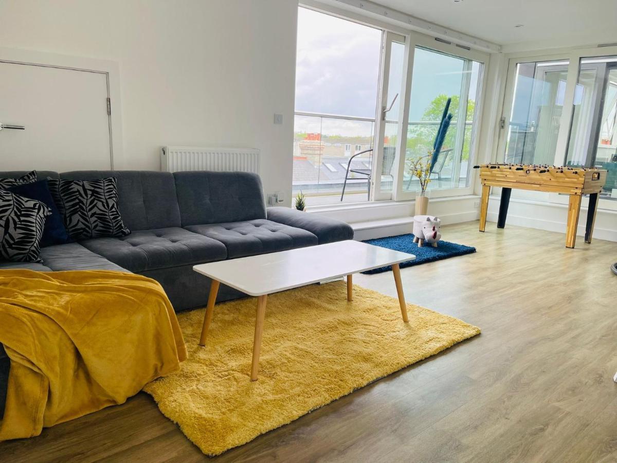 City Centre, Sleeps 7, Stunning Views & Parking, Interconnected Rooms Long Stay Work Contractor Leisure, Diamond Penthouse Кембридж Экстерьер фото